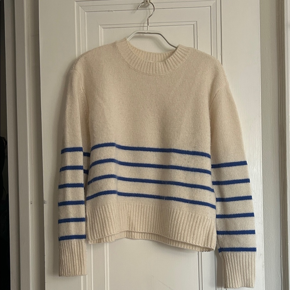 FRAME - Clean Crewneck striped sweater - Picture 2 of 5
